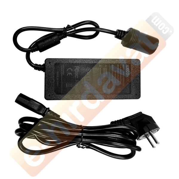 ICECO YCD80W 220Volt/12Volt 6Ah Dönüştürücü Adaptör