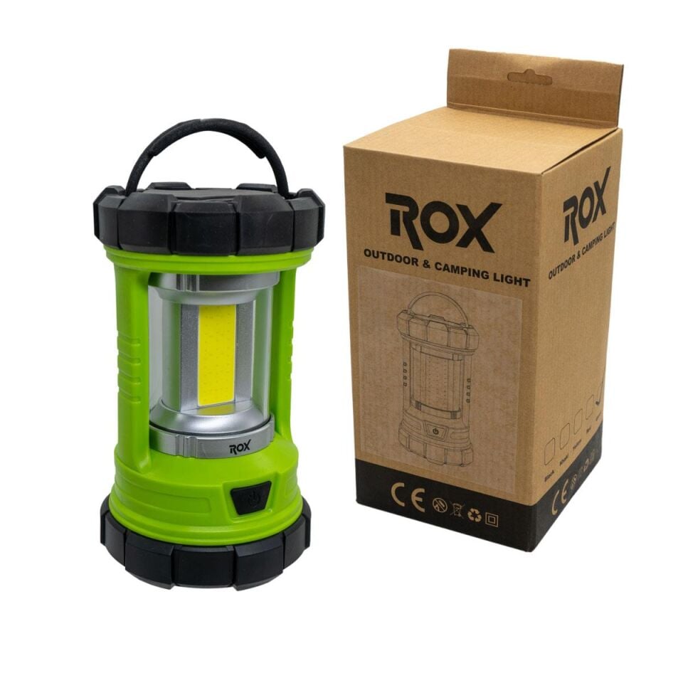 ROX Şarjlı Outdoor Kamp Feneri 2000 Lümen (153ROX0216)