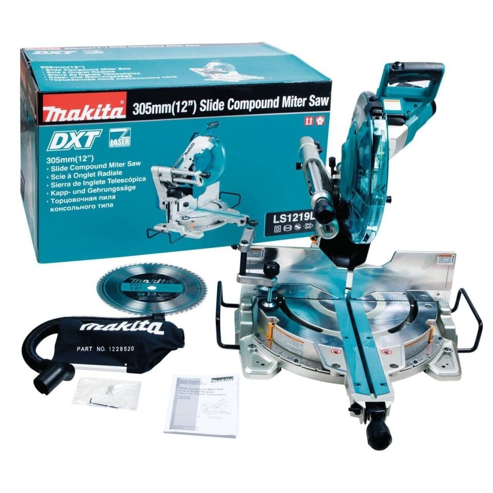 MAKİTA LS1219L Kızaklı Gönye Kesme Makinası 1800 Watt Lazerli