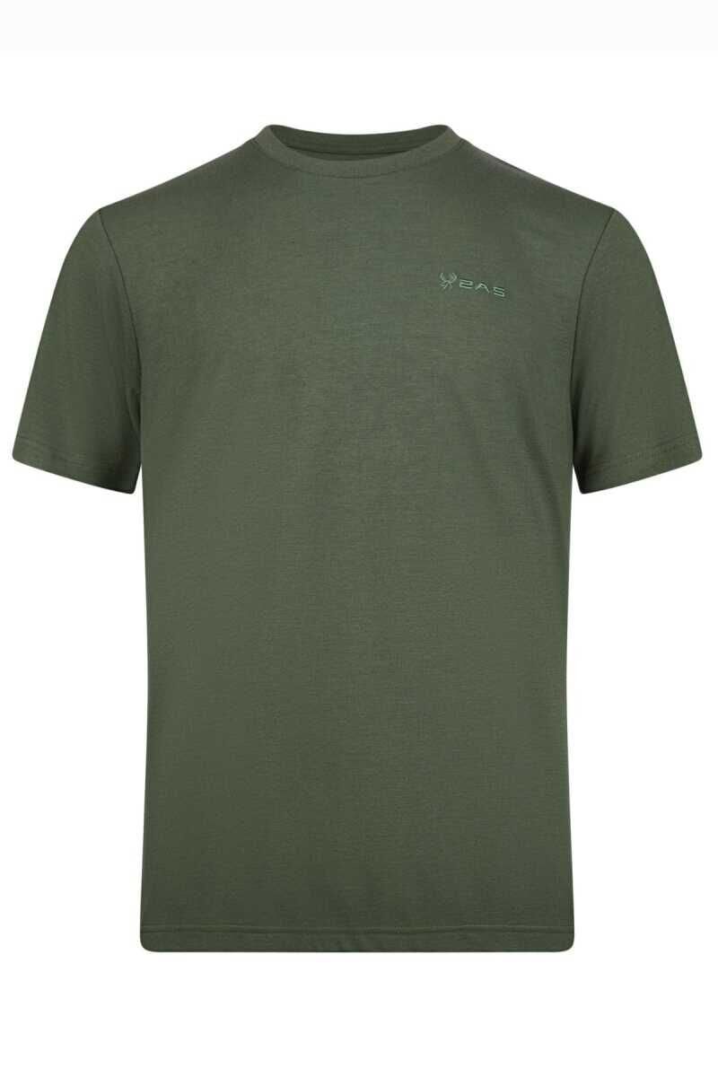 2AS Winson Erkek Viloft Sıfır Yaka T-Shirt Haki
