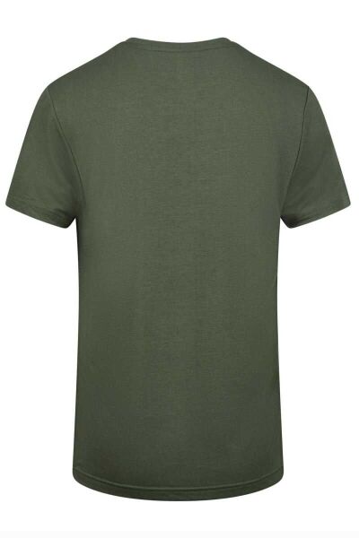 2AS Winson Erkek Viloft Sıfır Yaka T-Shirt Haki