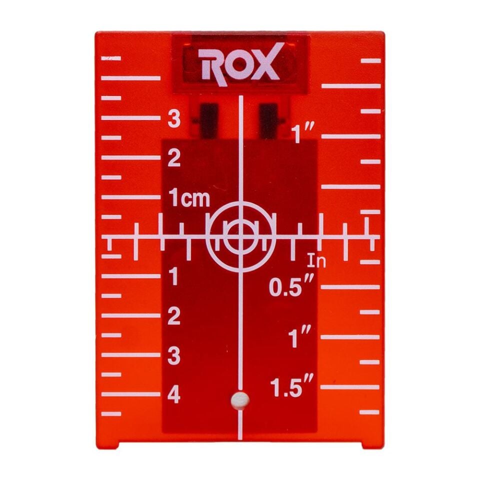 ROX Lazer için Görünürlük Arttırı Hedef Kartı Plakası (153ROX0273)