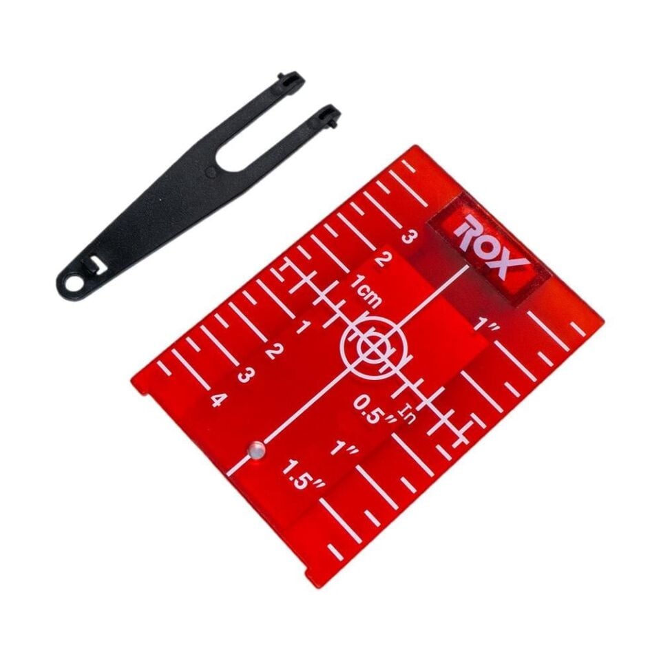 ROX Lazer için Görünürlük Arttırı Hedef Kartı Plakası (153ROX0273)