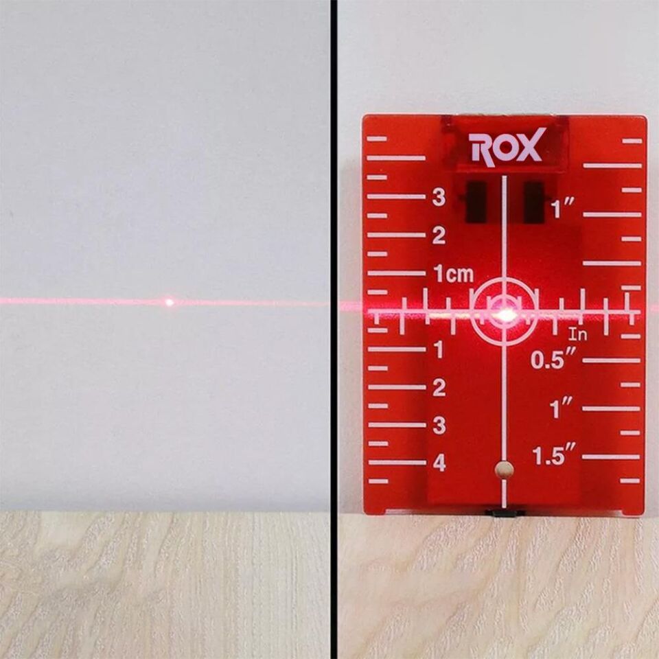 ROX Lazer için Görünürlük Arttırı Hedef Kartı Plakası (153ROX0273)