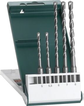Bosch Aksesuarlar Bosch - SDS Plus Kırıcı Delici Matkap Ucu Seti 5 Parça (5,5,5 x 110, 6,7,8 x 160 mm)