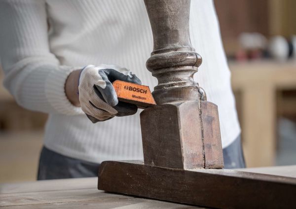 Bosch Aksesuarlar Bosch EXPERT Sünger Zımpara SuperFine/Finish-Çok İnce