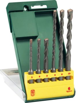 Bosch Aksesuarlar Bosch - SDS-Plus Kırıcı Delici Matkap Ucu Seti 6 Parça (5/6/8x110mm 6/8/10x160mm)