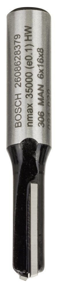 Bosch Standard W Çift Oluk Düz Freze 8*6*48 mm